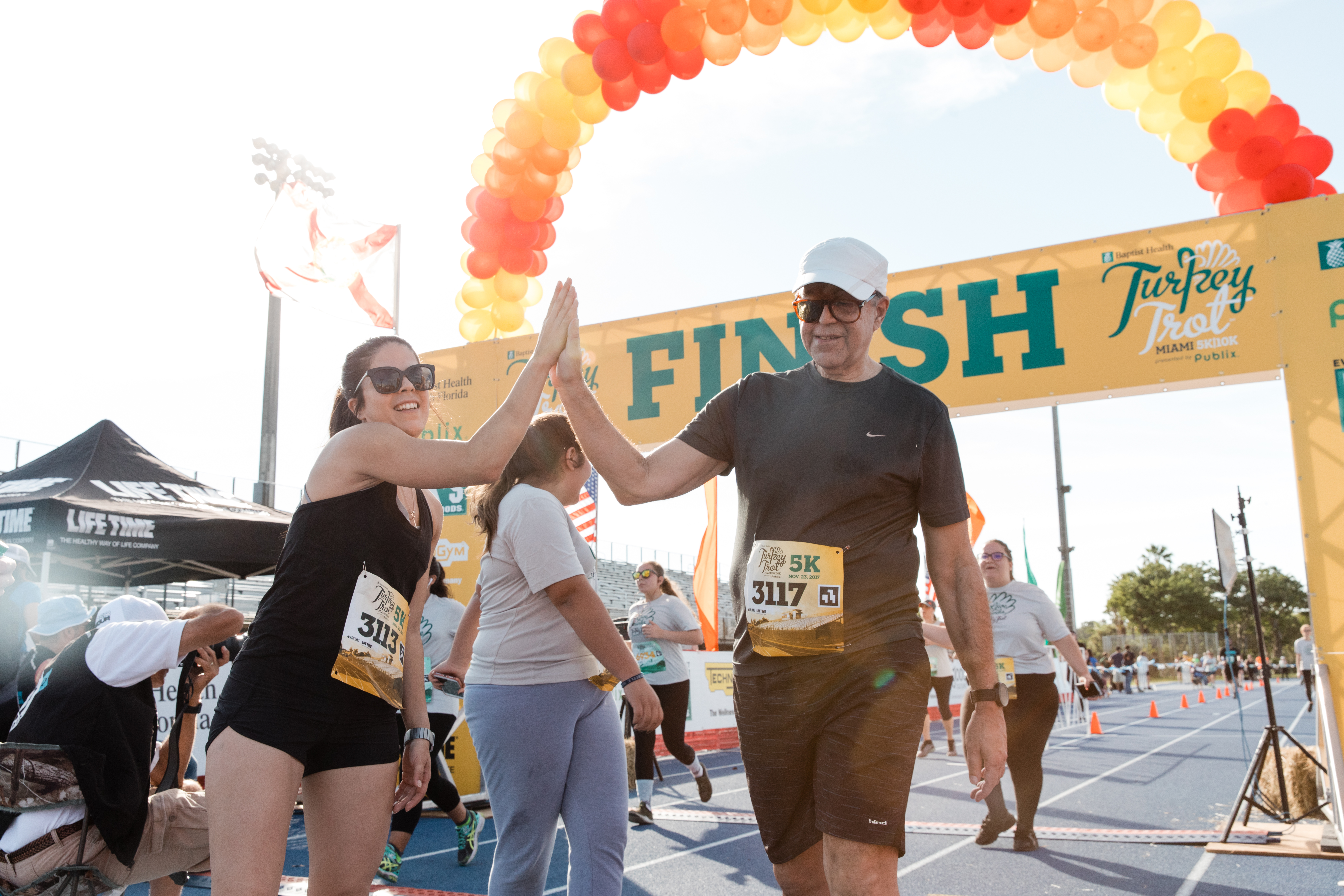 turkey trot miami finishers